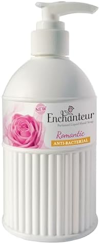 Enchanteur Romantic Liquid Hand Soap: Indulgent Floral Scent (300ml)