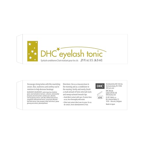 DHC Eyelash Tonic 2-Pack - Strengthening and Conditioning Gel for Brittle Lashes | 0.21 fl. oz.