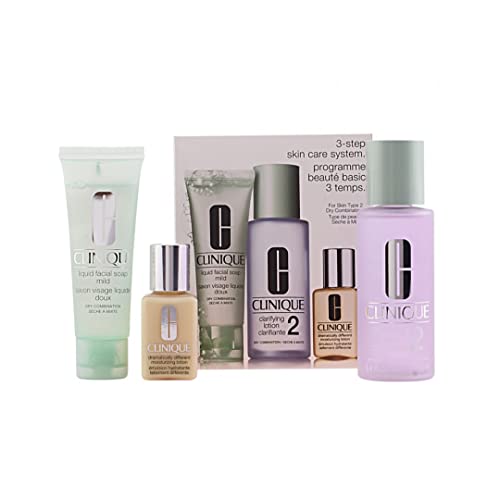 Clinique 3-Step Skin Care System (Type 2) - 180ml
