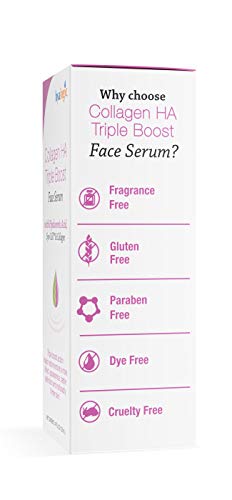 Hyalogic HA Collagen Serum - Triple Boost Face Serum for Firmness & Elasticity, 0.47 oz
