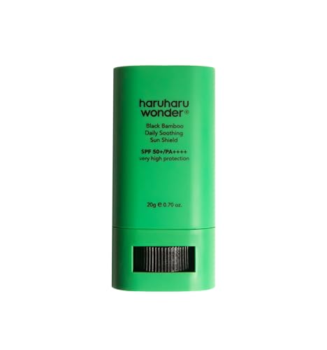 Haruharu Wonder Black Bamboo Daily Soothing Sun Shield SPF50+ PA++++ for Sun and Face Protection