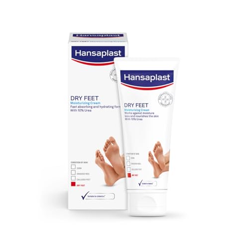 Hansaplast Dry Feet Moisturizing Cream - 10% Urea, 100ml