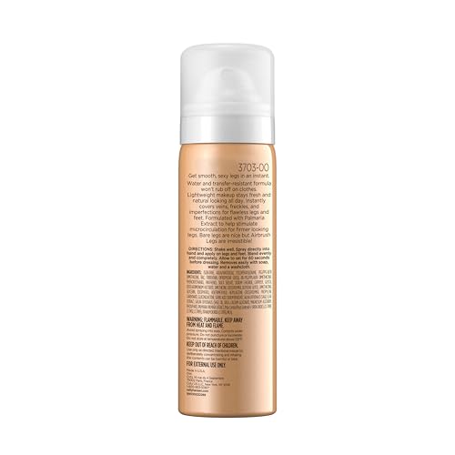 Sally Hansen Airbrush Legs Lotion - Fairest Shade - 2 Pack (4 Oz Each)