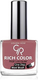 Golden Rose Rich Color Nail Lacquer No. 141 - Vibrant, Long-Lasting Shine