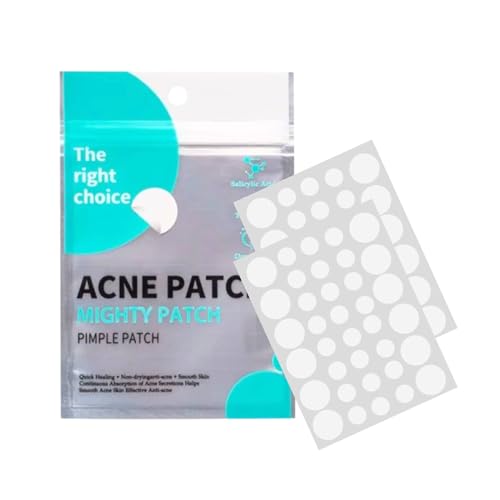Sillyaura Acne Patches for Face - Invisible Ultra Thin Spot Cover Stickers, Strong Waterproof and Adhesive Overnight (36 Count / 2 Sizes)