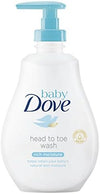Baby Dove Rich Moisture Head-to-Toe Wash, Gentle & Tear-Free, 400ml