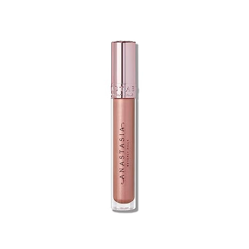 Anastasia Beverly Hills Shimmer Lip Gloss - Pink Ginger | High-Shine & Sparkling Finish | 4.8 ml