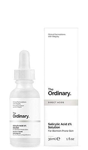 The Ordinary 2% Salicylic Acid Solution 30ml - Exfoliating Treatment for Blemishes