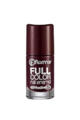 Flormar FC40 Royal Maroon Nail Polish - Long-Lasting Shine & Rich Color