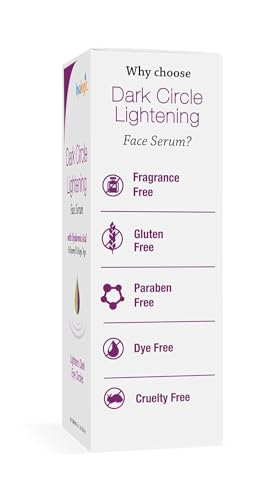 Hyalogic Dark Circle Lightening Face Serum - Hyaluronic Acid, Eveseryl & Regu-Age, 1oz