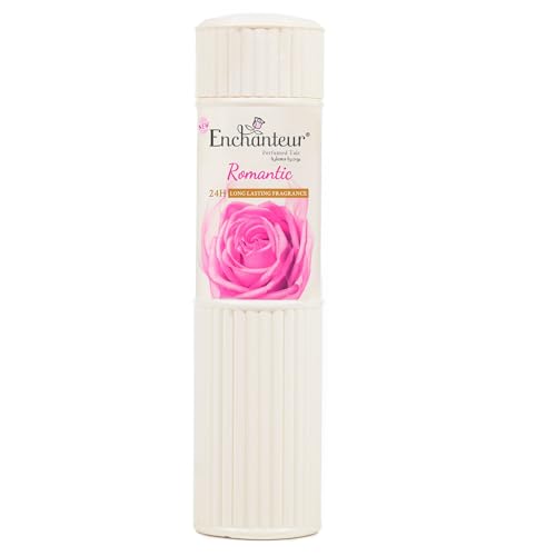 Enchanteur Romantic Perfumed Talc: Luxurious Rose & Jasmine Scent