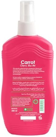 Carrot Sun Tanning Spray - Cherry Kiss (200ml)