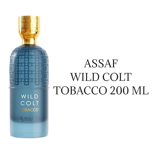 Assaf Wild Colt Tobacco Eau De Parfum | 200ml Unisex Luxury Perfume - Long-Lasting Premium Quality