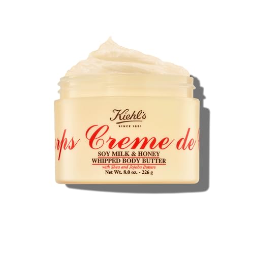 Kiehl's Creme de Corps Whipped Body Butter - 24-Hour Hydration & Nourishment