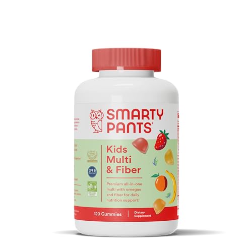 SmartyPants Kids Fiber Gummies - 120 Count - Dietary Supplement