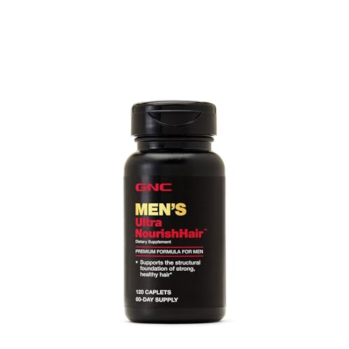 GNC Men's Ultra NourishHair Supplement - 120 Caplets
