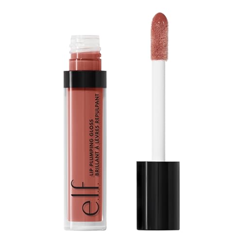 e.l.f. Lip Plumping Gloss - Mocha - Hydrating & Volumizing