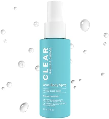 Paula's Choice CLEAR Acne Spray 2% Salicylic Acid - Back & Body Exfoliant