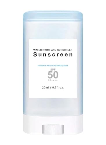 Lightweight Sunscreen Stick SPF50+ PA+++, No Sticky Refreshing Sun Stick for All Skin Types
