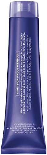 L'Oréal Paris EverPure Ultra Pigmented Anti-BRASS Purple Rinse-Out Mask for Bleached/Ombré/Highlighted Hair, 3 Ounce
