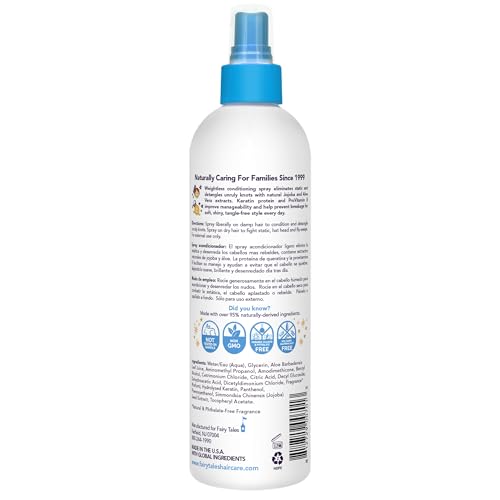Fairy Tales Tangle Tamer Detangling Spray for Kids - Ultra Moisturizing and Anti Frizz Protection