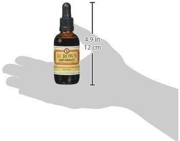 J.CROW'SÂ® Lugol's Solution of Iodine 2% 2oz
