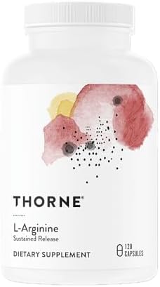 THORNE L-Arginine Sustained Release (Formerly Perfusia-SR) - Support Heart Function, Nitric Oxide Production, and Optimal Blood Flow - 120 Capsules - 60 Servings