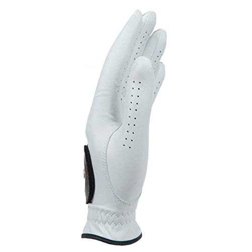 Kirkland Signature Premium Cabretta Leather Golf Gloves, Medium-Large 4-Pack