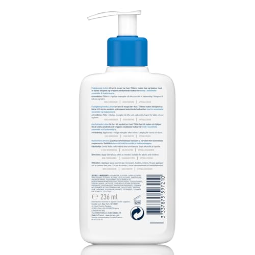 CeraVe Moisturizing Lotion with Hyaluronic Acid for Normal to Dry Skin - 236ml