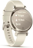 Garmin Lily 2 Smartwatch - Cream Gold Case with Coconut Silicone Band