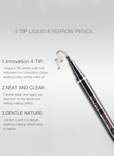 3-in-1 Eyebrow, Eyeliner & Mascara Kit - Waterproof, Long-Lasting Eye Makeup Set for Women