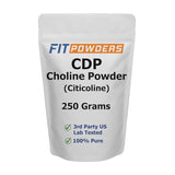 Citicoline Powder (CDP Choline) 250g - Bulk Pure Cognitive Supplement with Scoop