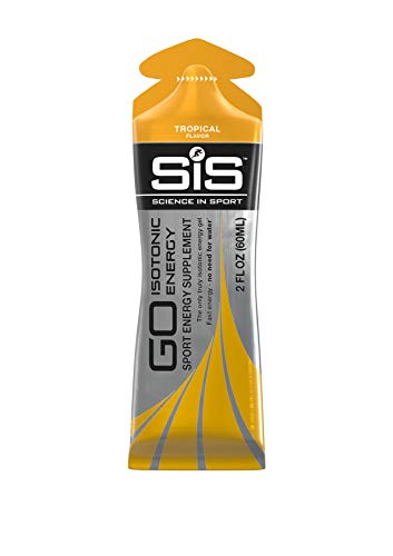 Science in Sport SIS Isotonic Energy Gel - Tropical, 2 Fl Oz (Pack of 6)