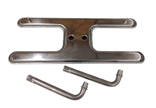 MHP Premium Stainless Steel Large Burner Assembly with Twist-Lock Venturi