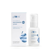 Plum 10% Niacinamide Face Serum - Blemish & Dark Spot Correcting Serum with Rice Water for Clear Bright Skin - Fragrance-Free Vegan Formula 30ml