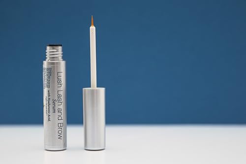 Hyalogic HA Lush Lash & Brow Serum with Hyaluronic Acid & Argan Oil - 0.17 Oz