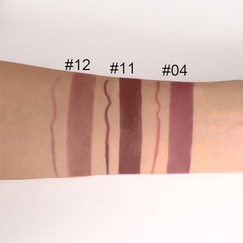 6 PCS Lip Liner & Lipstick Set - 24-Hour Long-Lasting Matte Lip Kit for Women