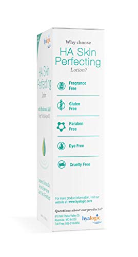 Hyalogic HA Perfecting Lotion - Hyaluronic Acid Moisturizer for Radiant Skin, 1 oz