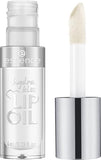Essence Hydra Kiss Lip Oil - Classy Glassy | Hyaluronic Acid & Vitamin E Infused | Vegan Lip Gloss for Intense Hydration & Glossy Finish | 4 ml
