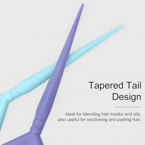 4Pcs Hair Dye Brush Kit - Multi-Functional Coloring Set for Highlights, Balayage & Root Touch-Ups