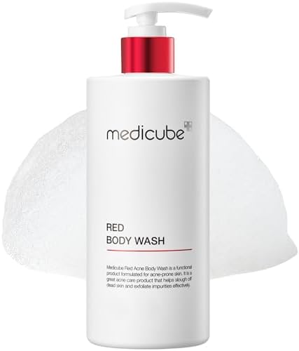 Medicube Red Acne Treatment Body Wash with Salicylic Acid & Niacinamide (K-Beauty)
