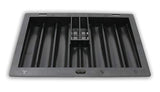 Da Vinci Plastic Poker Dealer Chip Tray for Casino Blackjack Table - Professional Chip Organizer