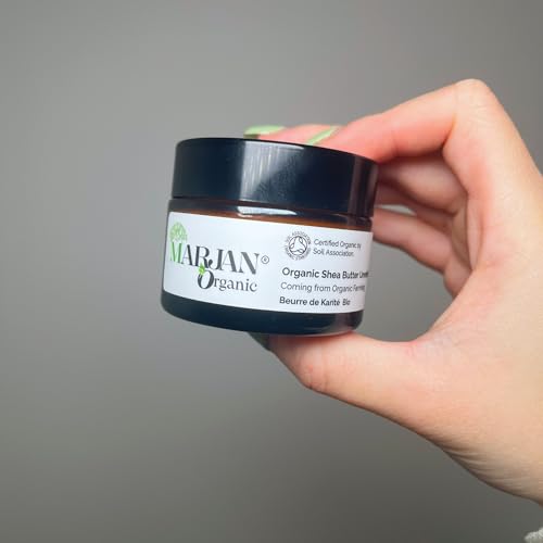 Unrefined Organic Shea Butter 50g - 100% Pure & Natural Vegan Butter for Face, Hair, Skin & Stretch Marks