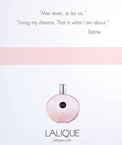 Lalique Satine Eau de Parfum for Women - 3.3oz