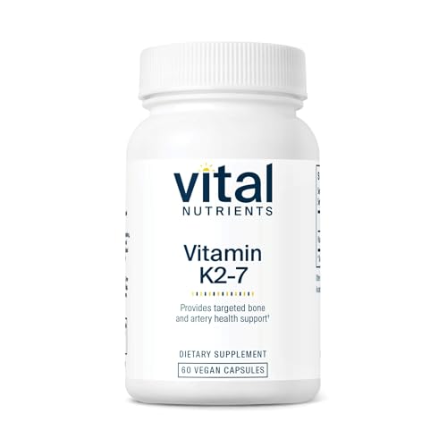 Vital Nutrients K2-7 - Bone & Artery Health Support - 60 Capsules