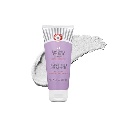 First Aid Beauty KP Bump Eraser Exfoliating Body Scrub with 10% AHA, 56g