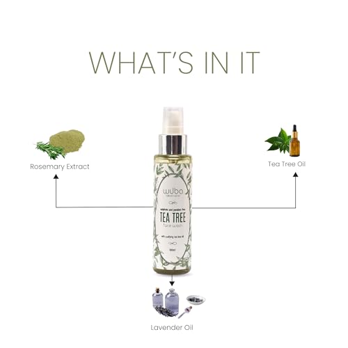 Wuba Nature's Secret Tea Tree Face Wash for Oily Skin (100ml)