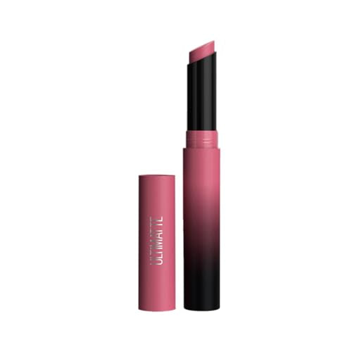 Maybelline New York Lipstick - Color Sensational Ultimattes 599 More Mauve - Matte Finish With Jojoba Oil