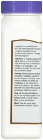 21st Century L-Arginine 1000mg, Maximum Strength 100 ea