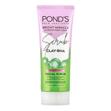 Pond's Clear Solution Antibacterial Facial Scrub (100gm)